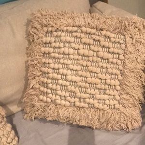 🚫SOLD🚫Handwoven Accent Pillow Sham